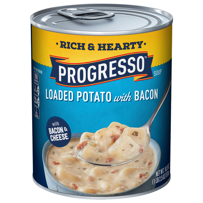 Progresso Rich & Hearty, Loaded Potato with Bacon Soup, 18.5 oz