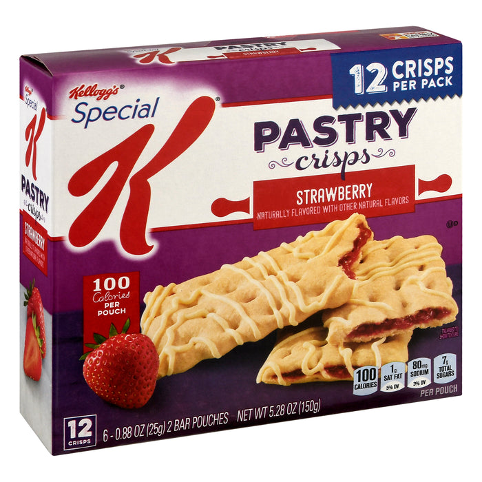 Special K Strawberry Pastry Crisps 6 ea