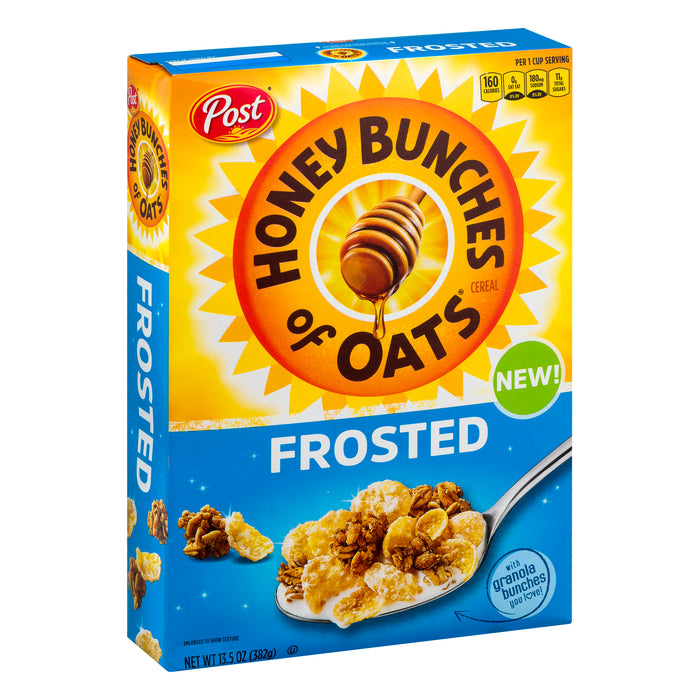 Honey Bunches Of Oats Frosted Cereal 13.5 oz
