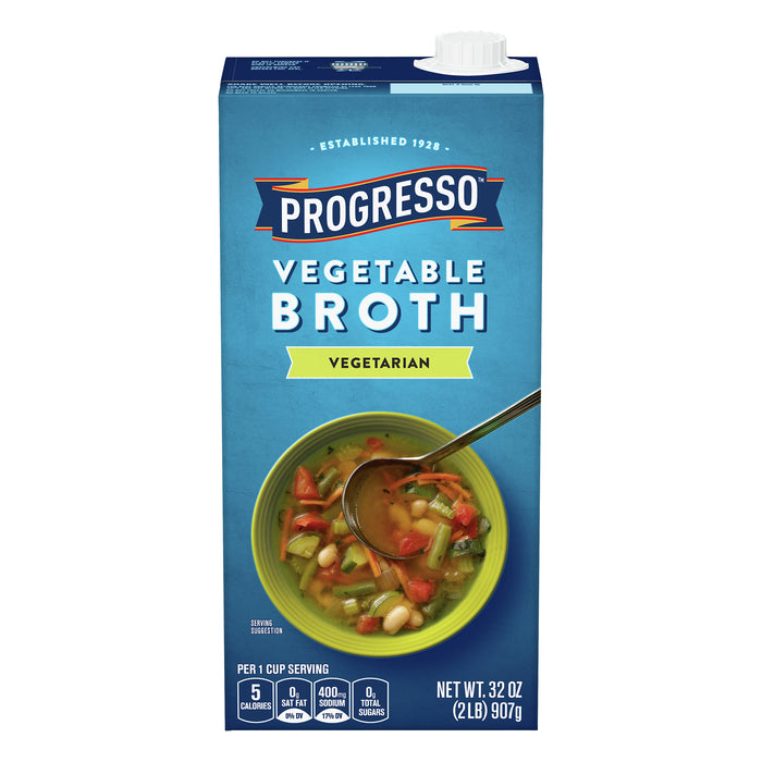 Progresso Vegetarian Vegetable Broth 32 oz