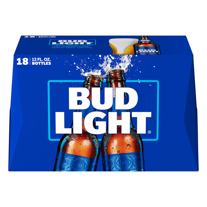 Bud Light Beer 18 ea