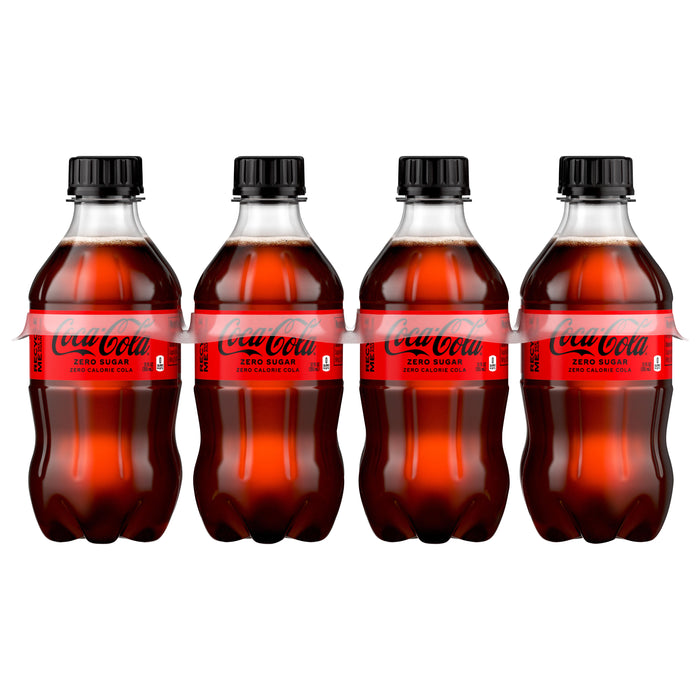 Coca-Cola Zero Sugar Bottles 12 fl oz 8 Pack