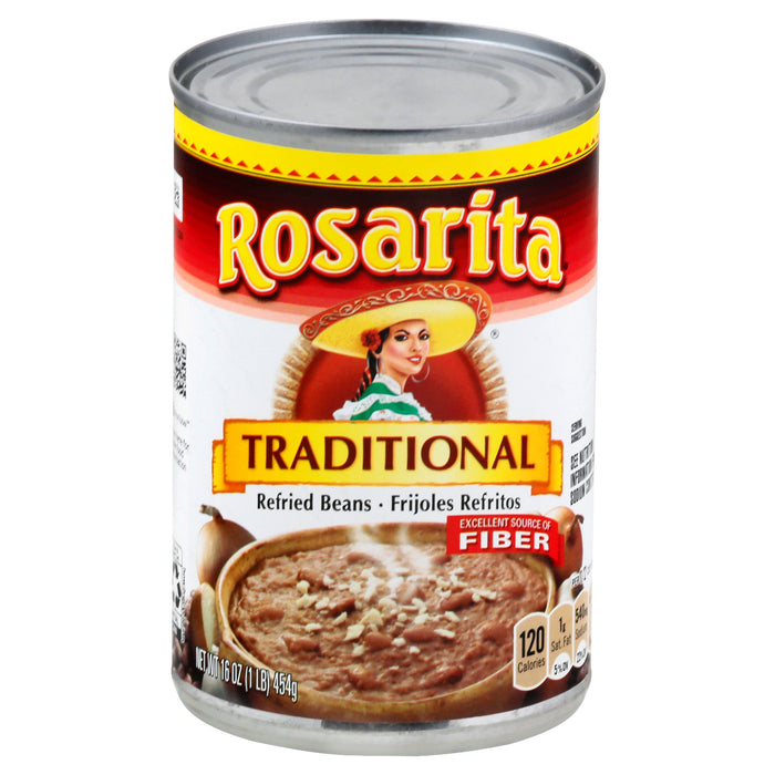 Rosarita Refried Beans 16 oz