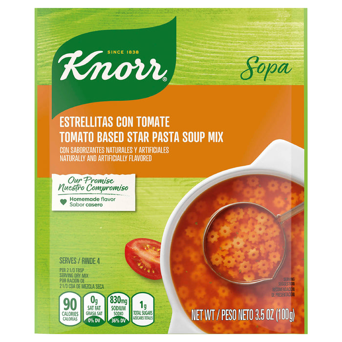 Knorr Tomato Based Star Pasta Soup Mix 3.5 oz