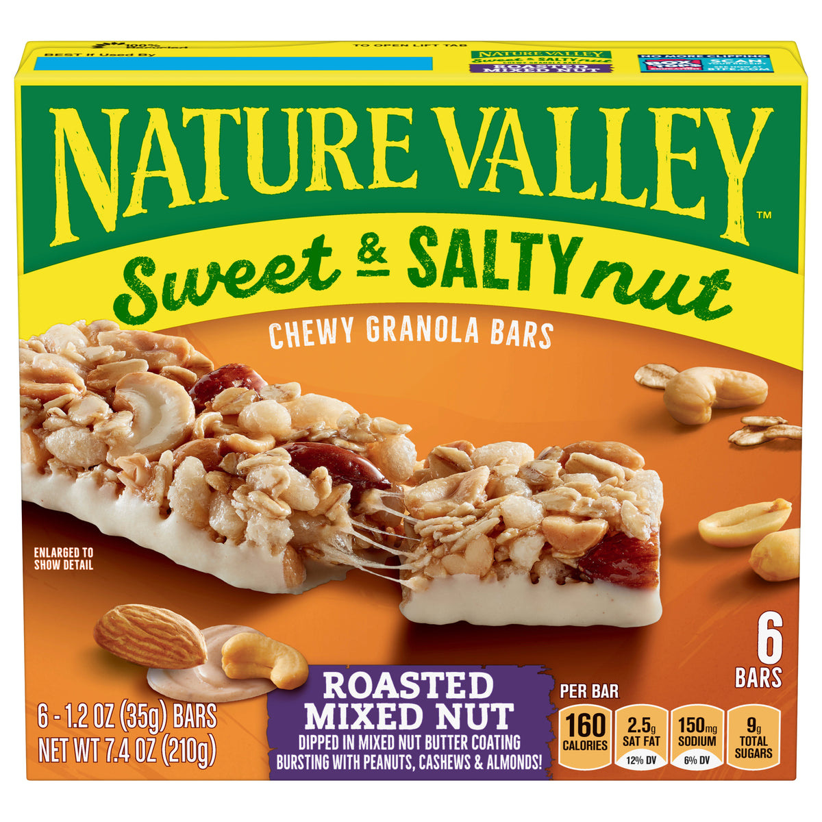 Nature Valley Sweet  Salty Nut Chewy Roasted Mixed Nut Granola Bars —  Gong's Market