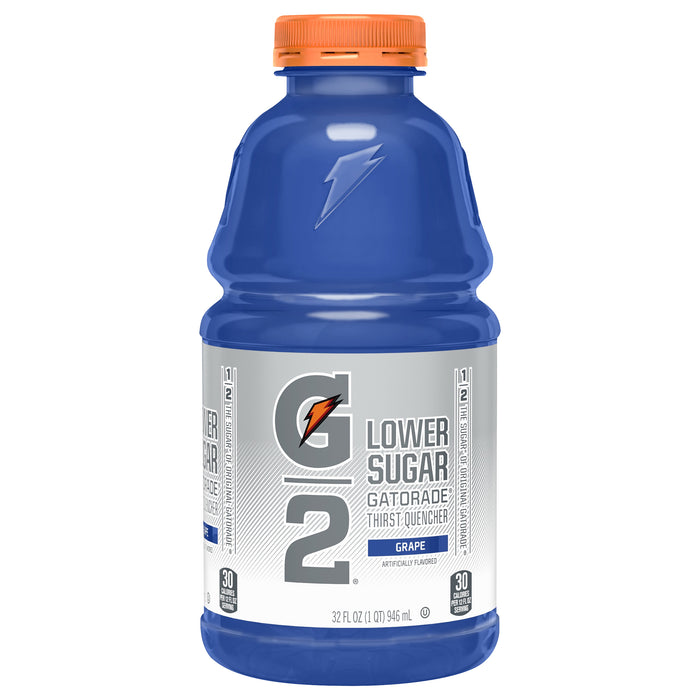 Gatorade G2 Lower Sugar Grape Thirst Quencher 32 oz