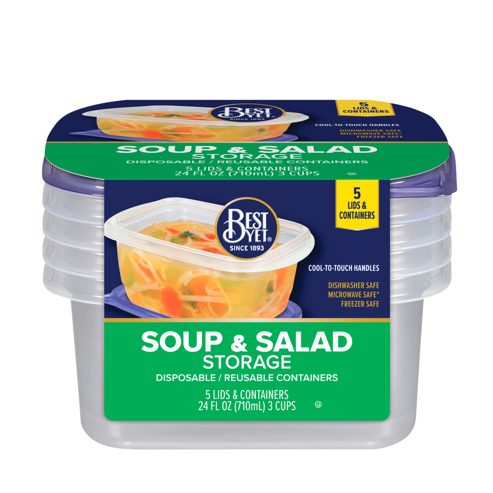 Best Yet Disposable Container Soup/Salad — Gong's Market