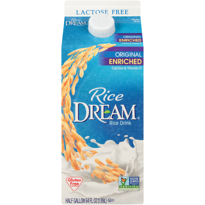 Rice DreamÂ® Original Lactose Free Enriched Rice Drink 64 fl. oz. Carton