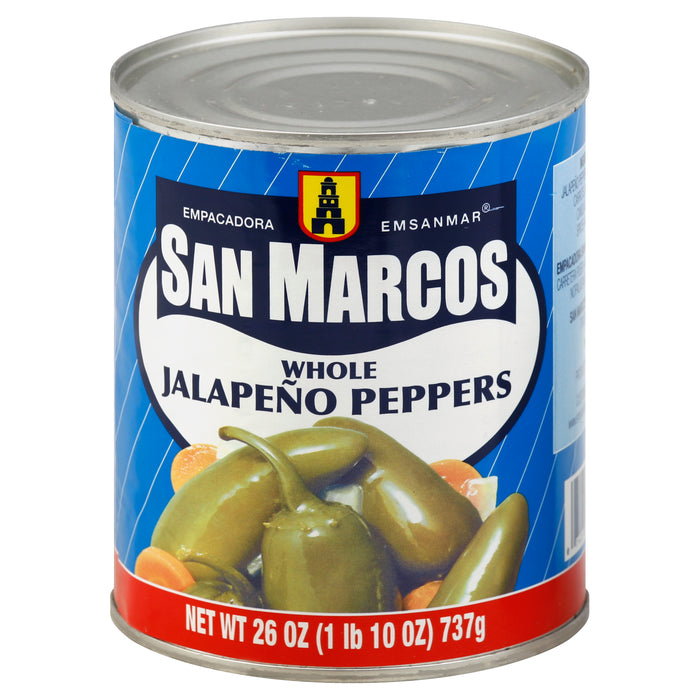 San Marcos Jalapeno Peppers 26 oz
