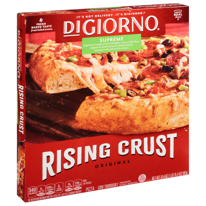 DiGiorno Original Rising Crust Supreme Pizza 31.4 oz