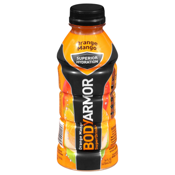 Body Armor Orange Mango Super Drink 16 oz