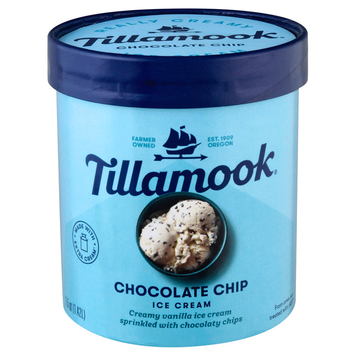 Tillamook Chocolate Chip Ice Cream 1.5 qt