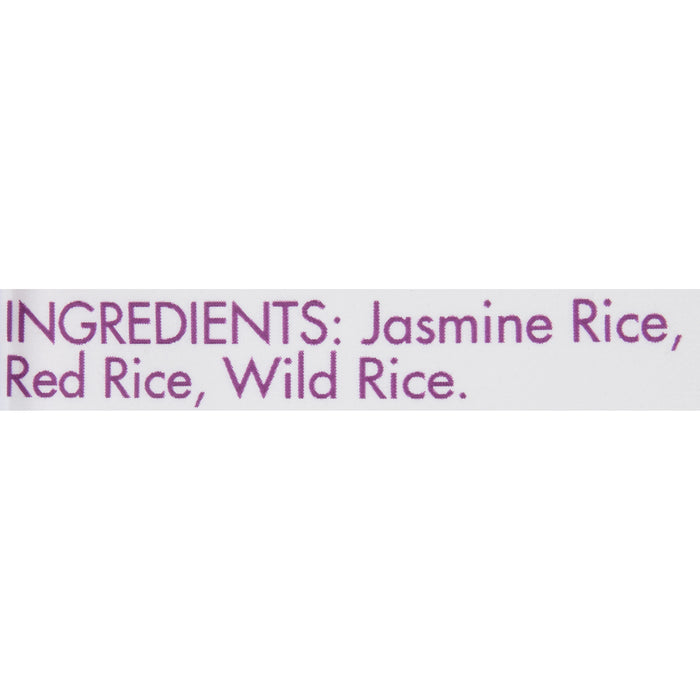 Mahatmaâ„¢ Jasmine Rice with Red & Wild Rice Premium Rice Blend 8.8 oz. Bag