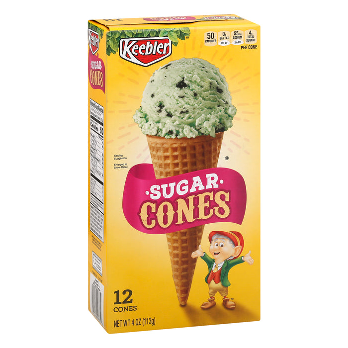 Keebler Sugar Cones 12 ea