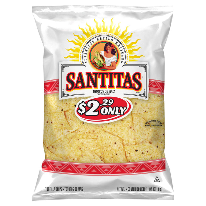 Santitas Tortilla Chips 11 Oz