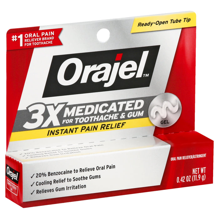 Orajel Oral Pain Reliever/Astringent 0.42 oz