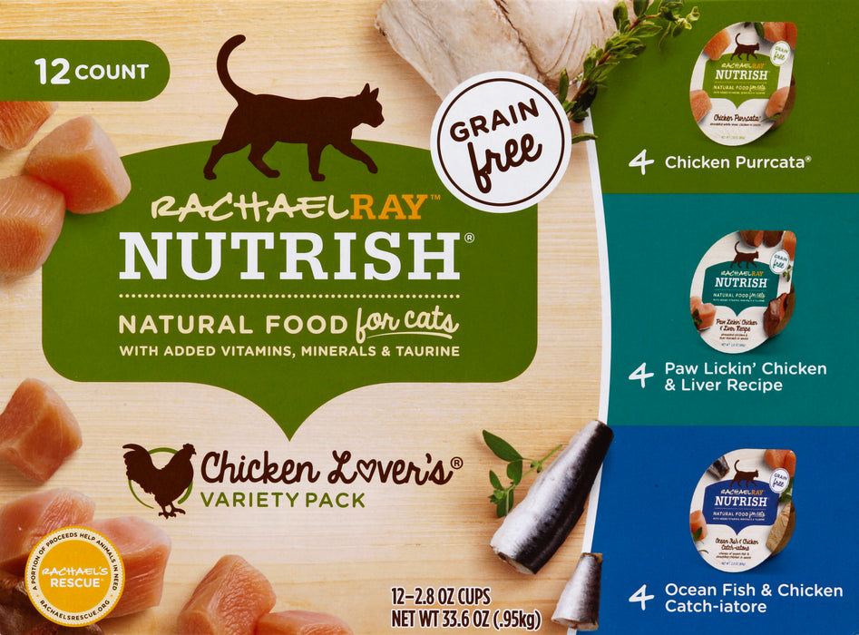 Rachael Ray Nutrish Food for Cats 12 ea