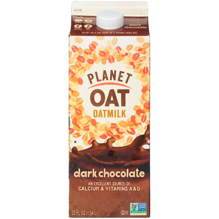 Planet Oat Dark Chocolate Oatmilk 52 fl. oz. Carton
