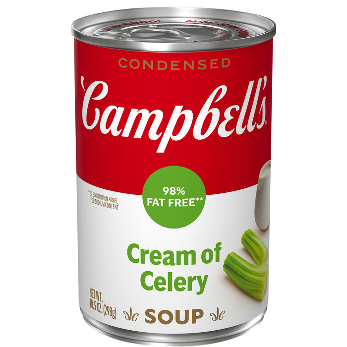 Campbell's 98% Fat Free Cream of Celery Condensed Soup 10.5 oz