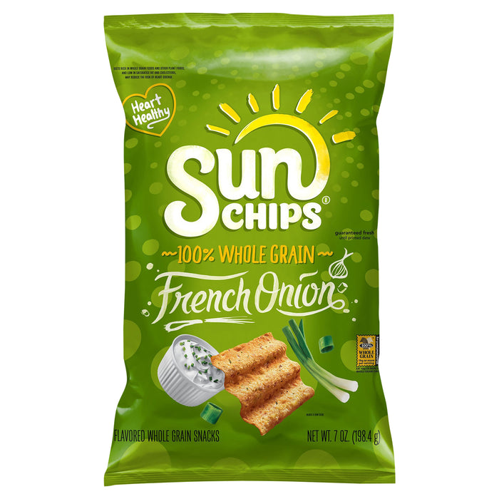 SunChips Flavored Whole Grain Snacks French Onion 7 Oz