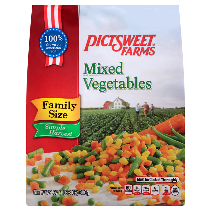 Pictsweet Mixed Vegetables 24 oz