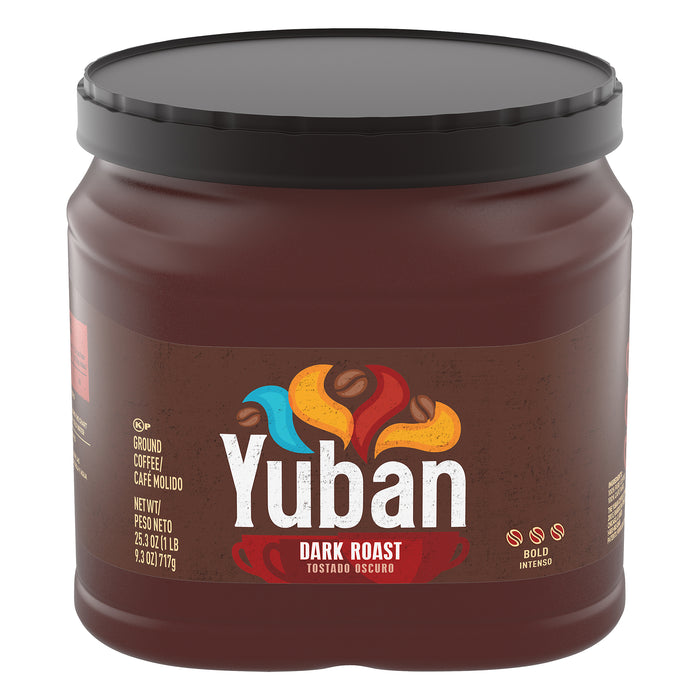 Yuban Dark Roast Ground Coffee 25.3 oz. Canister