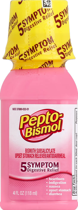 Pepto-Bismol Upset Stomach Reliever/Antidiarrheal 4 oz