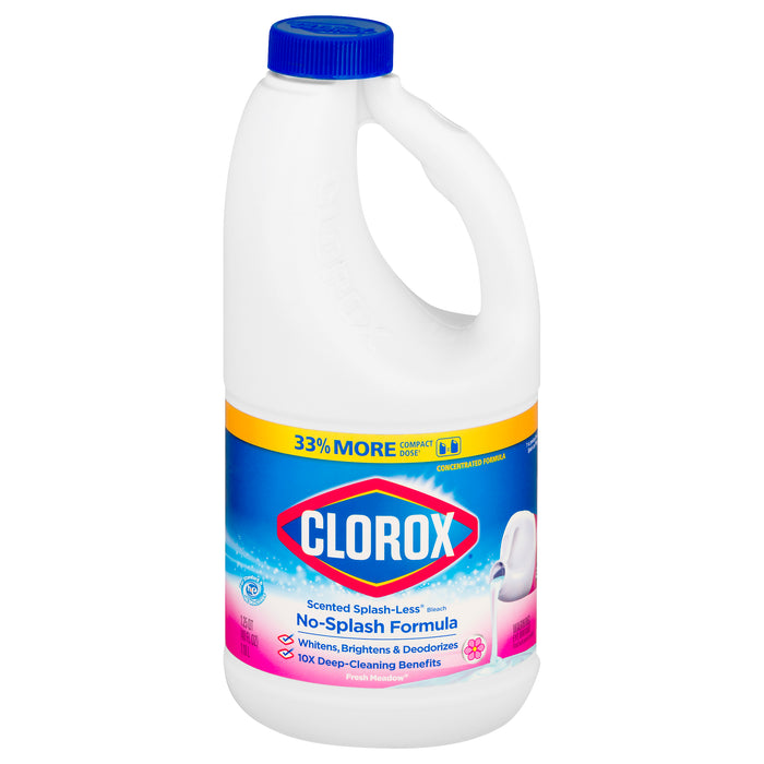 Clorox Scented Splash-Less Fresh Meadow Bleach 1.25 qt