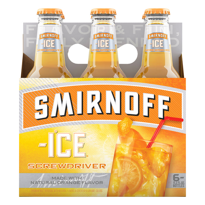 Smirnoff Ice Screwdriver Malt Beverage 6 ea