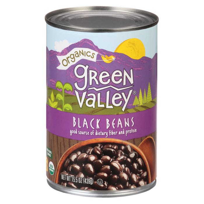 Green Valley Organics Black Beans 15.5 oz