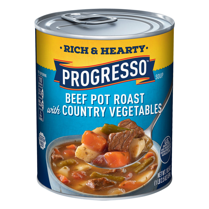 Progresso Rich & Hearty Beef Pot Roast with Country Vegetables Soup 18.5 oz