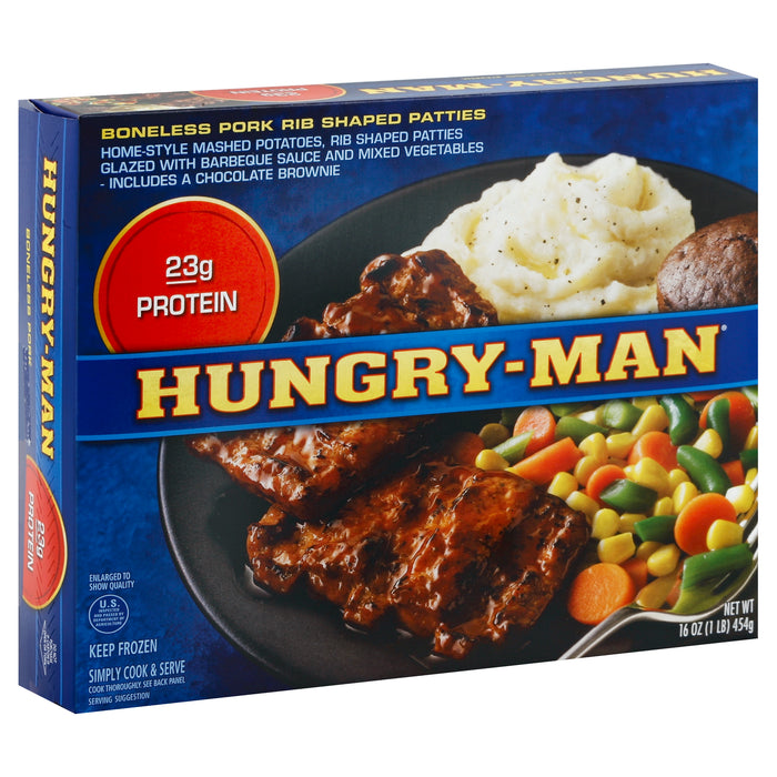 Hungry-Man Boneless Pork Rib 16 oz