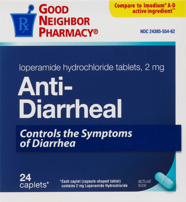 Good Neighbor Pharmacy GNP A-DIARRHL CPLTS 24 CT
