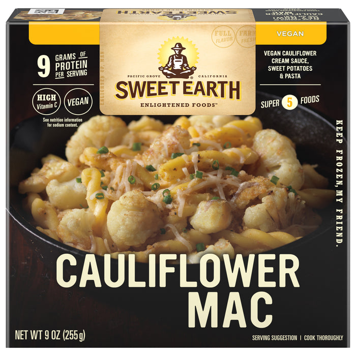 Sweet Earth Enlightened Foods Cauliflower Mac 9 oz
