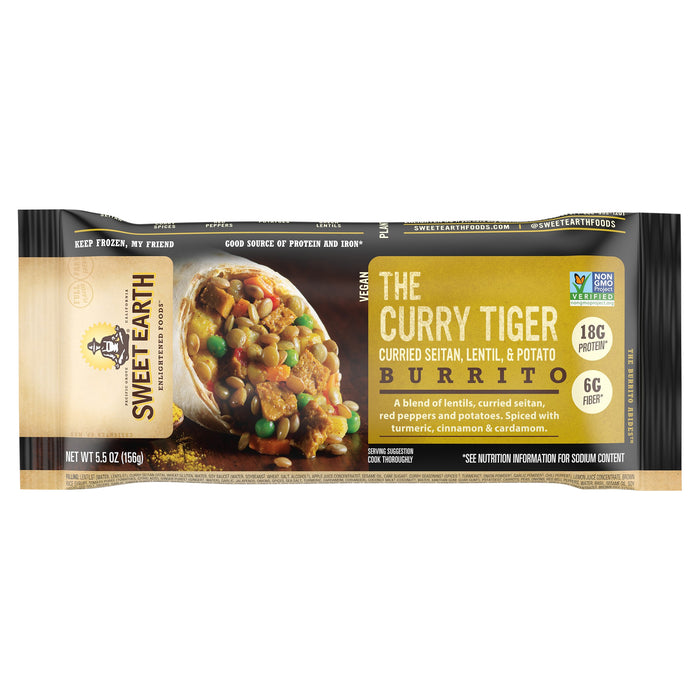 Sweet Earth The Curry Tiger Burrito 5.5 oz