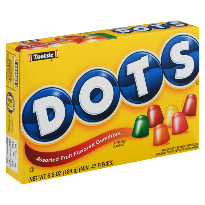 Dots Assorted Fruit Flavored Gumdrops 6.5 oz