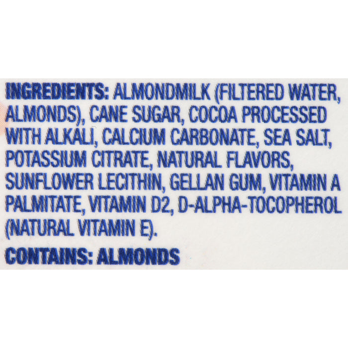 Blue DiamondÂ® Almond BreezeÂ® Chocolate Almondmilk 0.5 gal. Carton