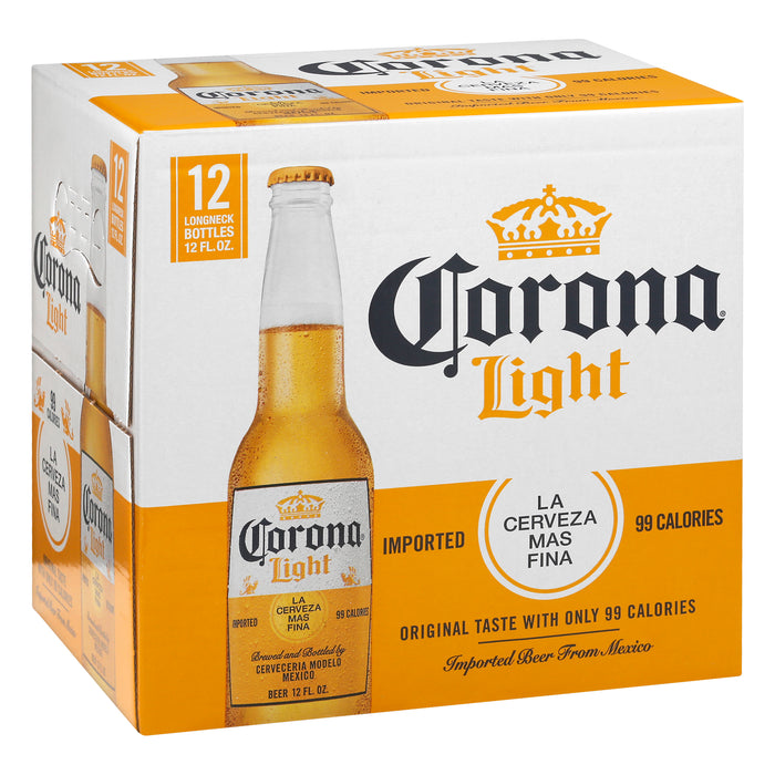 Corona Light Beer 12 ea