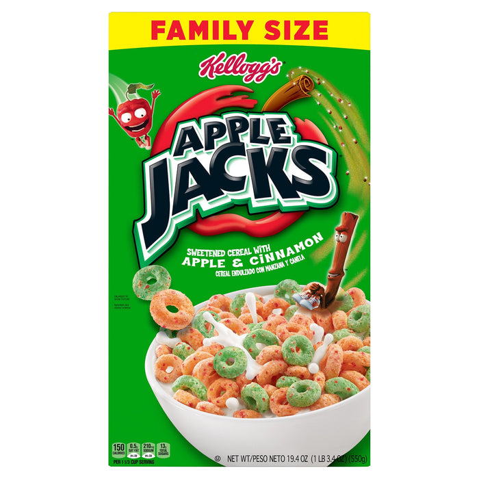 Apple Jacks Family Size Cereal 19.4 oz