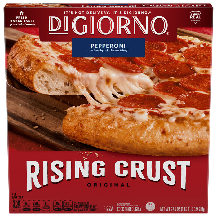 DiGiorno Rising Crust Original Pepperoni Pizza 27.5 oz