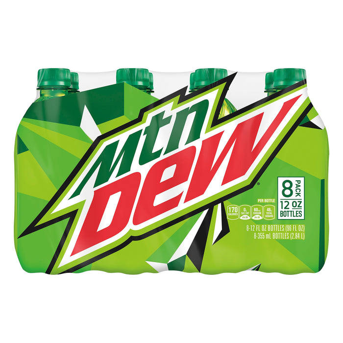 Mtn Dew 8 Pack Soda 8 ea