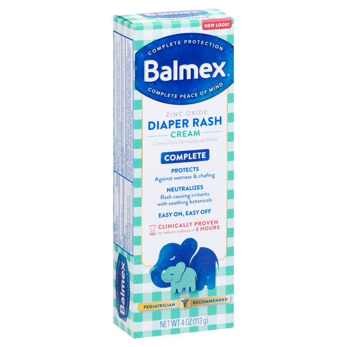 Balmex Complete Diaper Rash Cream 4 oz