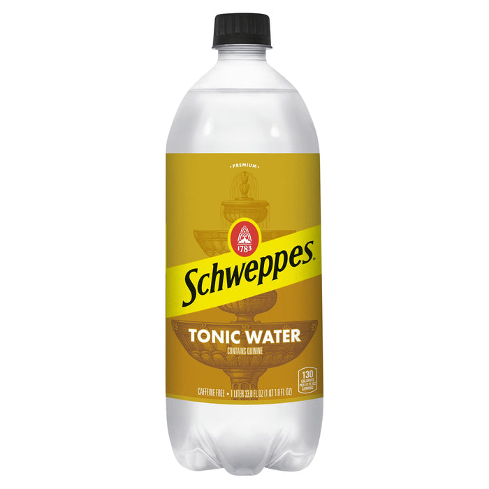 Schweppes Caffeine Free Tonic Water 33.8 fl oz