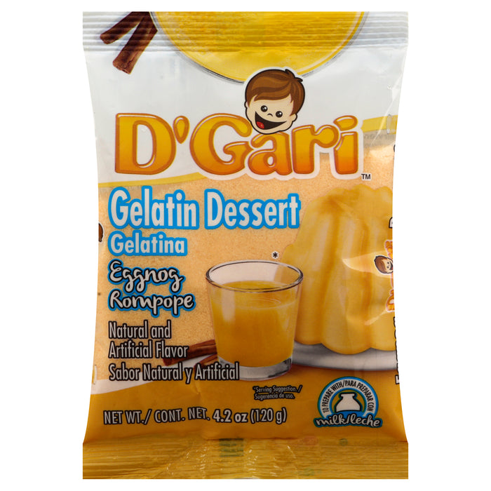 D'Gari Gelatin Dessert 4.2 oz