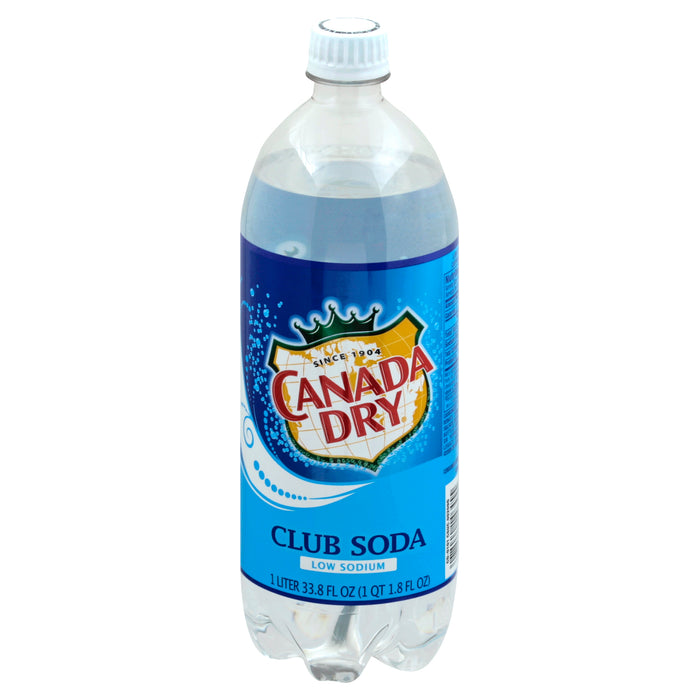 Canada Dry Club Soda 33.8 oz
