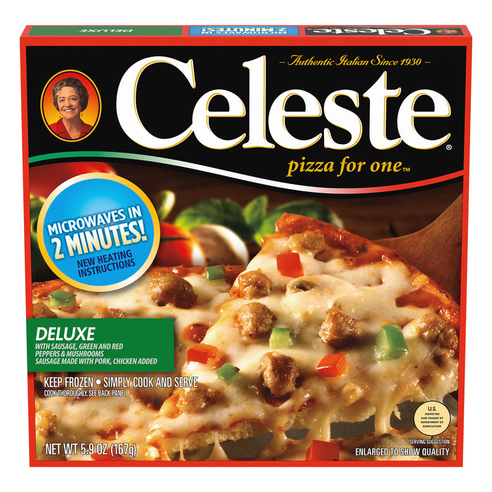 Celeste Deluxe Pizza 5.9 oz