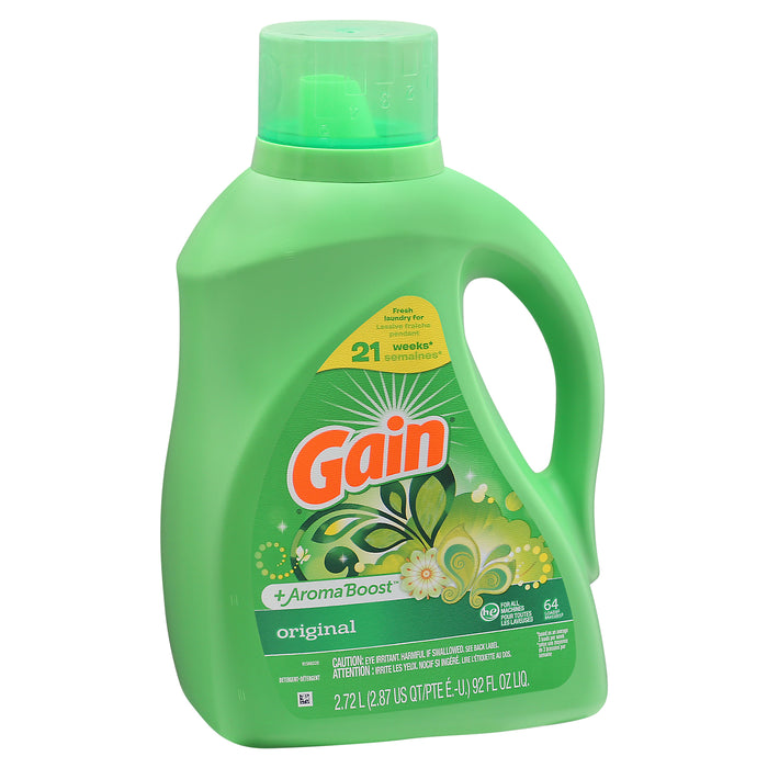 Gain + Aroma Boost Original Detergent 92 fl oz