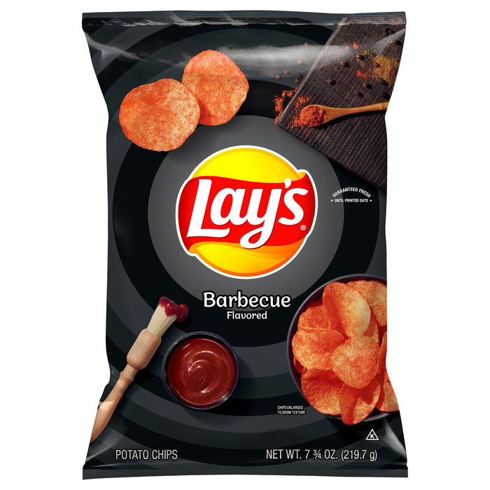 Lay's Potato Chips Barbecue Flavored 7 3/4 Oz