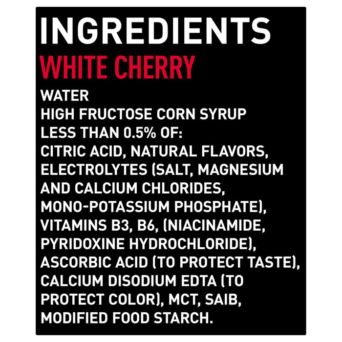 POWERADE White Cherry Bottle 28 fl oz