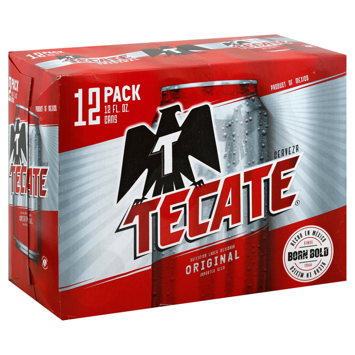Tecate Beer 12 ea